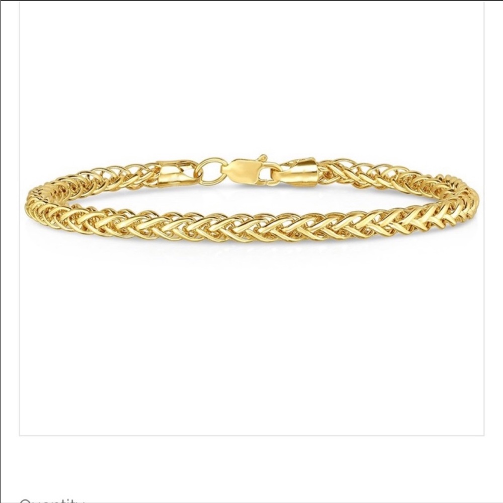 Gold Bracelet 7”